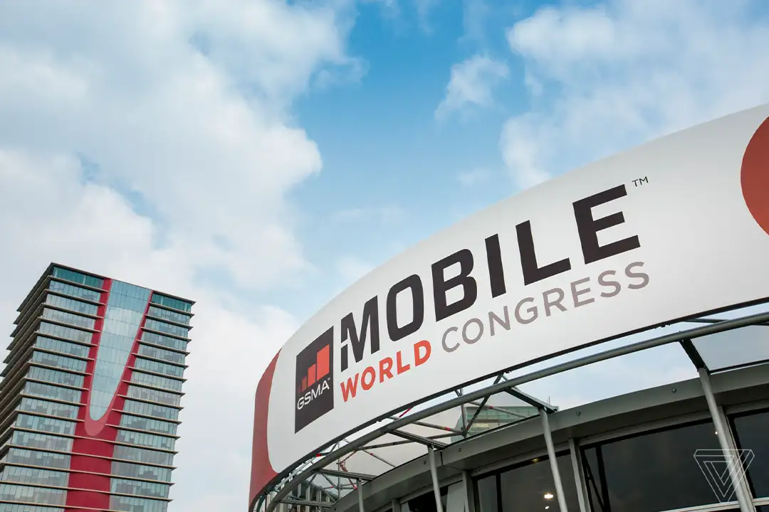 entrada al Mobiel World Congress (MWC)